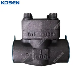 ASTM A105N Lift Check Valve, API 602, 1 Inch, 800 LB, FNPT