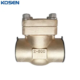Aluminum Bronze Check Valve, API 602, C95800, 2 Inch, CL800
