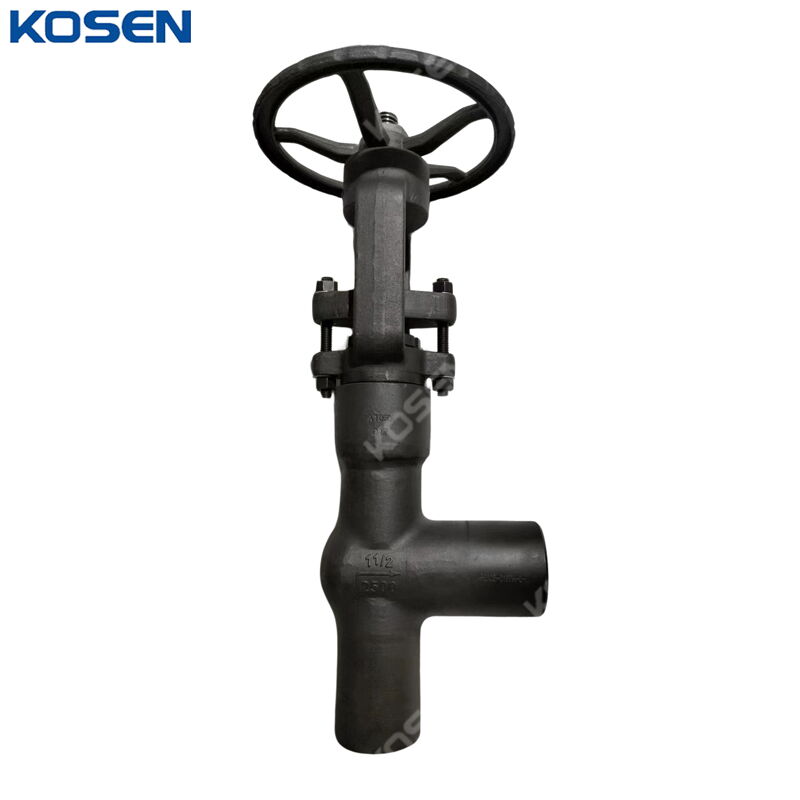 ASTM A105N Angle Globe Valves, API 602, 1.5 IN, CL2500, PSB
