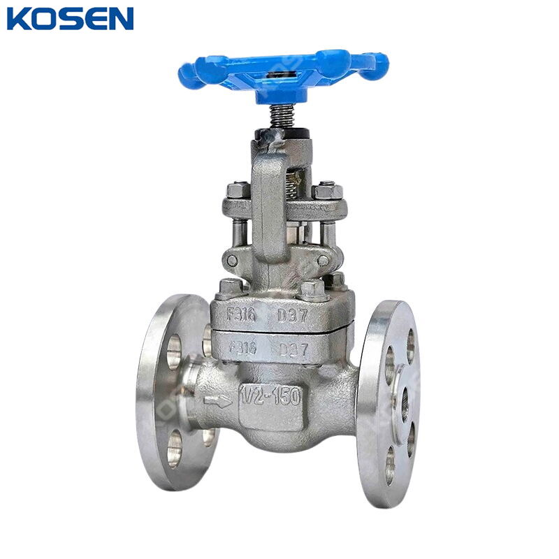 ASTM A182 F316 Globe Valve, API 602, 1/2 Inch, 150 LB, RF