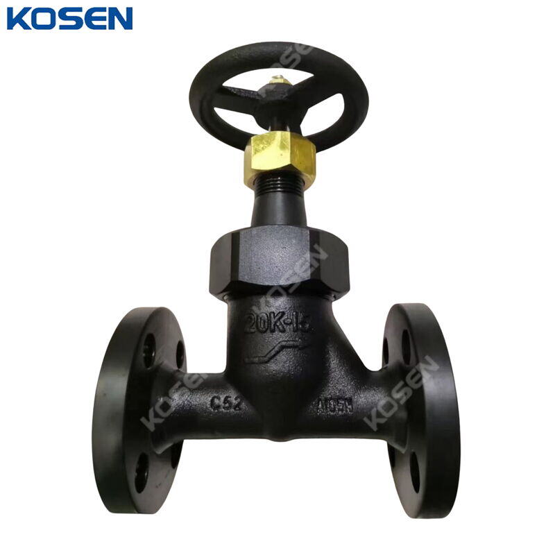 Non-rising Stem Globe Valves, ASTM A105N, 15A, 20K, 1/2 Inch
