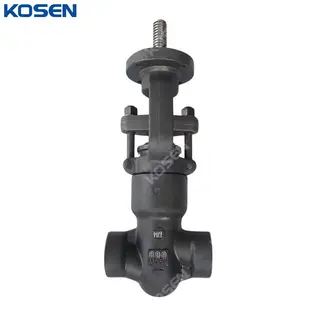 Class 1500 LB Globe Valve, API 602, A105N, 1-1/2 IN, PSB, SW