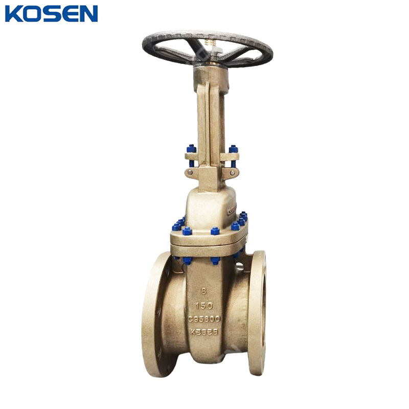 Aluminum Bronze Wedge Gate Valve, B148 C95800, 8 Inch, CL150