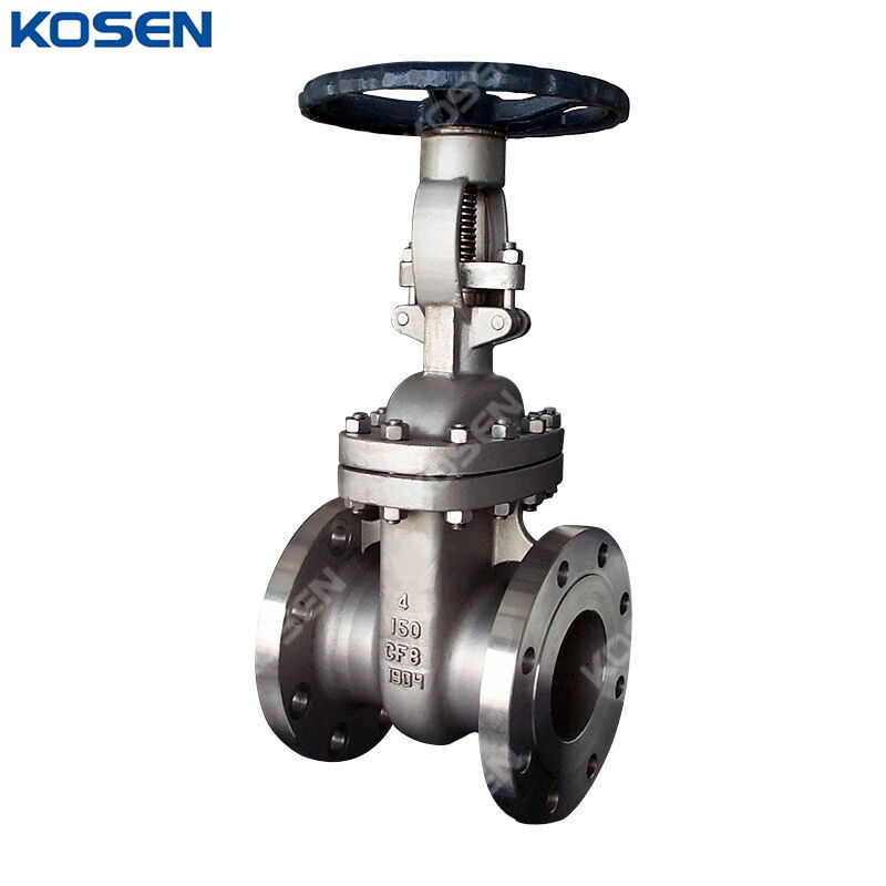 API 600 Wedge Gate Valves, ASTM A351 CF8, 4 IN, CL150, OS&Y
