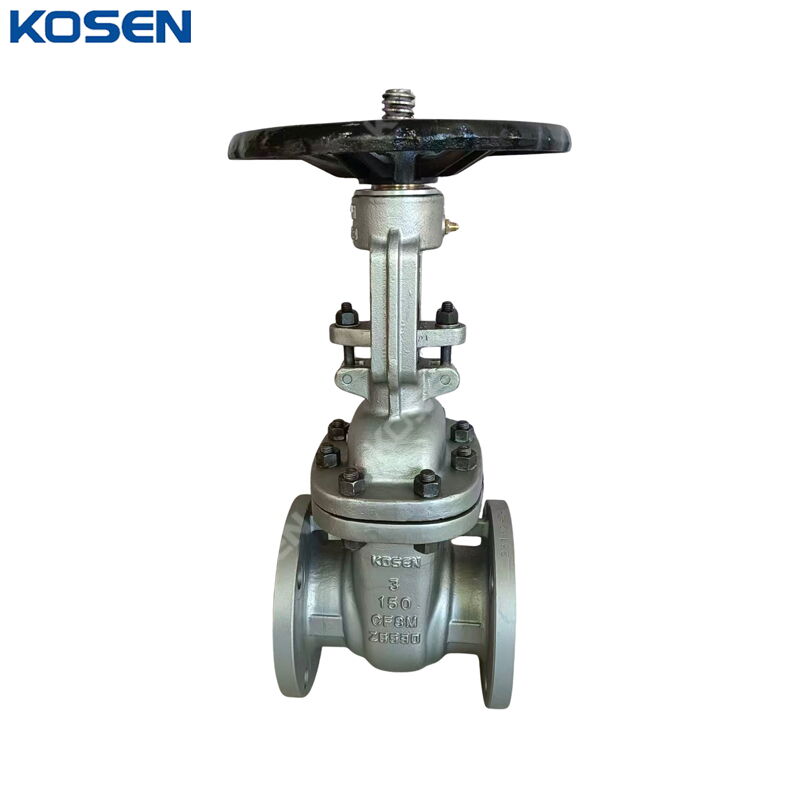 ASTM A351 CF8M Wedge Gate Valves, API 600, 3 IN, 150 LB, RF