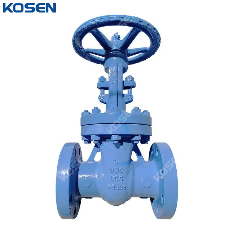 ASTM A352 LCC Gate Valve, API 600, 3 IN, CL300, Rising Stem