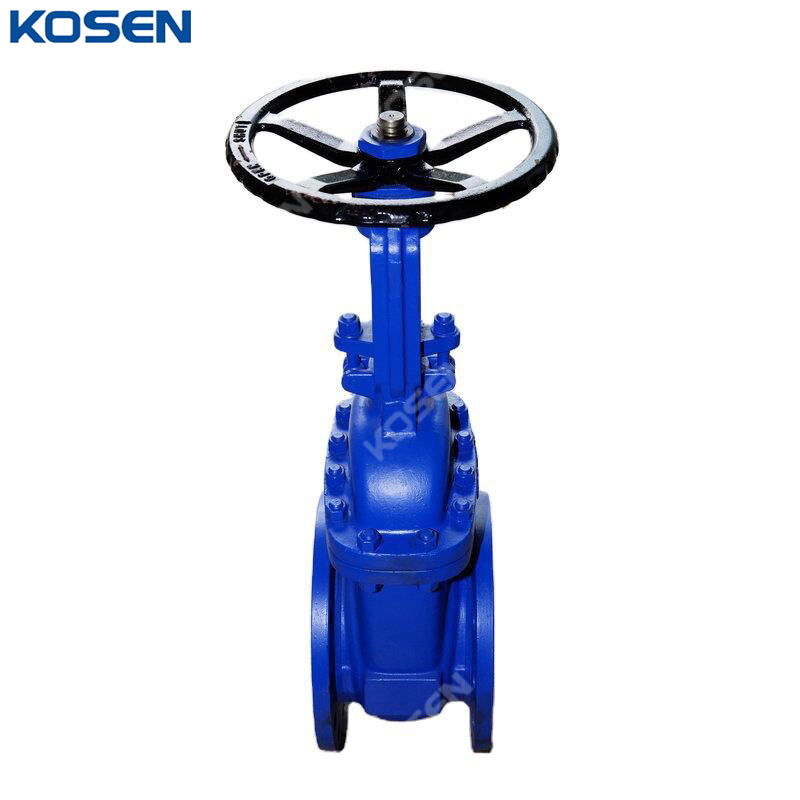 DIN 3352 F4 Wedge Gate Valves, ASTM A216 WCB, PN16, RF, OS&Y