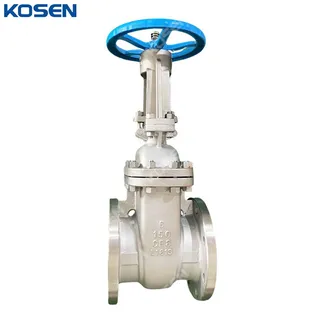 ASTM A351 CF8 Wedge Gate Valve, API 600, 6 Inch, 150 LB, RF