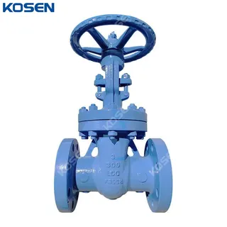 ASTM A352 LCC Gate Valve, API 600, 3 IN, CL300, Rising Stem