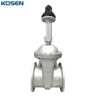 ASTM A351 CF8M Wedge Gate Valves, DIN 3352, DN400, PN16, RF