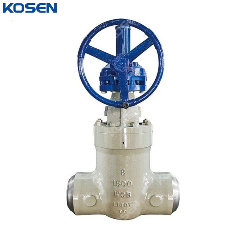 API 600 PSB Gate Valves, ASTM A216 WCB, 8 Inch, 1500 LB, BW