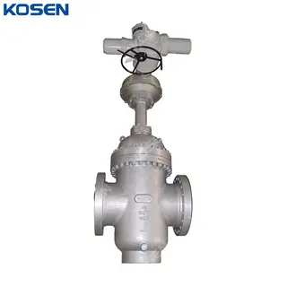 Electric Through Conduit Gate Valve, A216 WCB, 16 IN, CL600
