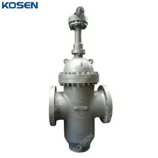 Through Conduit Expanding Gate Valve, A216 WCB, 18 IN, CL600