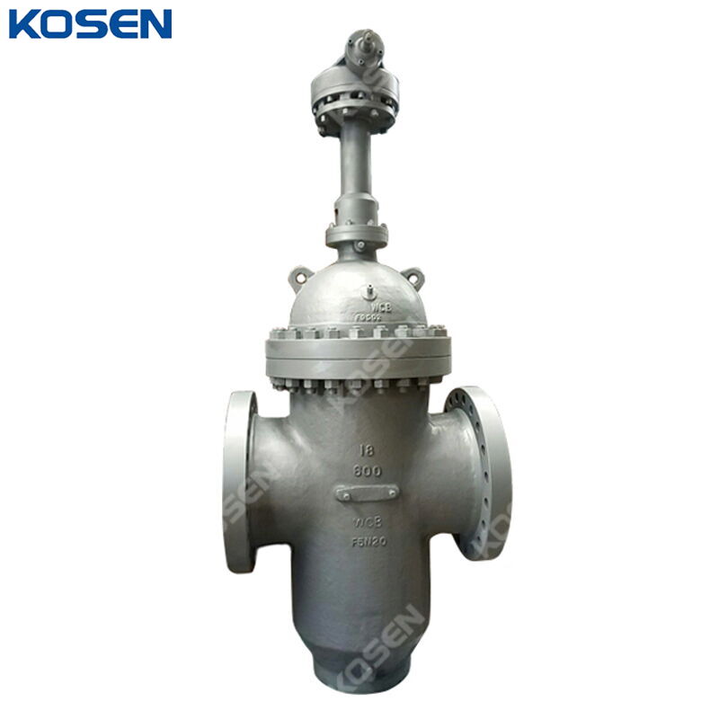 Through Conduit Expanding Gate Valve, A216 WCB, 18 IN, CL600