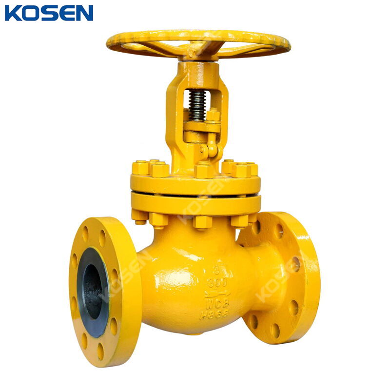BS 1873 Globe Valves, A216 WCB, 3 IN, CL300, Parabolic Disc