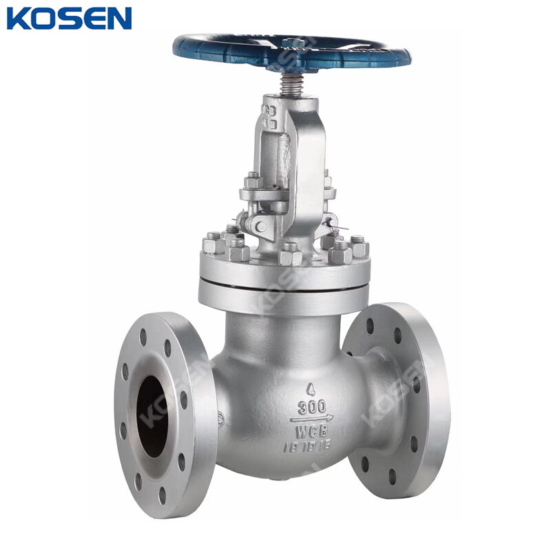 Cast Steel Globe Valve, BS 1873, ASTM A216 WCB, 4 IN, 300 LB