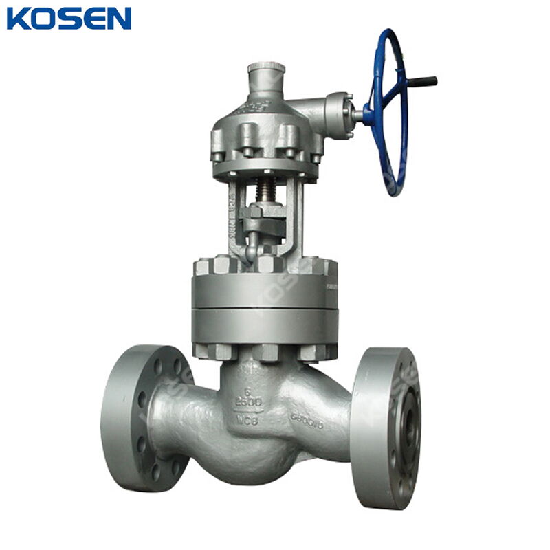 Class 2500 LB Globe Valve, ASME B16.34, A216 WCB, 6 IN, RTJ