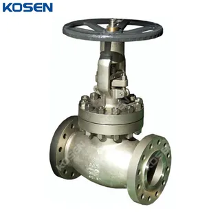 ASTM A351 CF3M Globe Valve, ASME B16.34, 6 Inch, 600 LB, RF