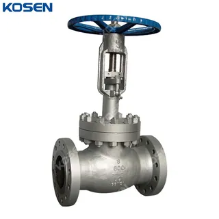 ASTM A352 LC1 Cryogenic Globe Valve, BS 1873, 8 Inch, CL600