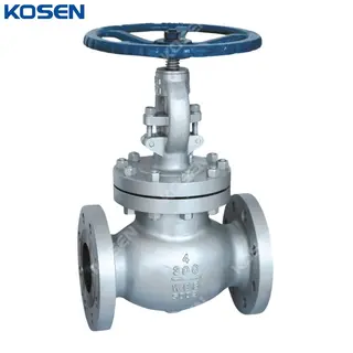 ASME B16.34 Globe Valve, A216 WCB, 4 Inch, CL300 LB, RF Ends