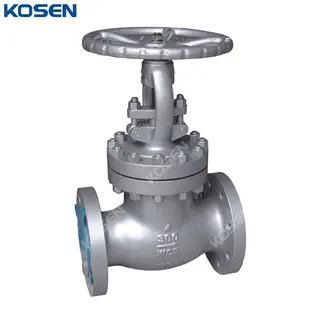 BS 1873 Globe Valves, CS, ASTM A216 WCB, 4 Inch, 300 LB, RF