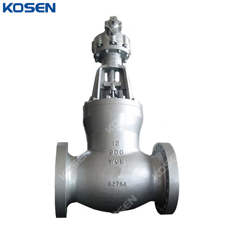 ASME B16.34 Globe Valve, ASTM A216 WCB, 12 IN, 900 LB, PSB