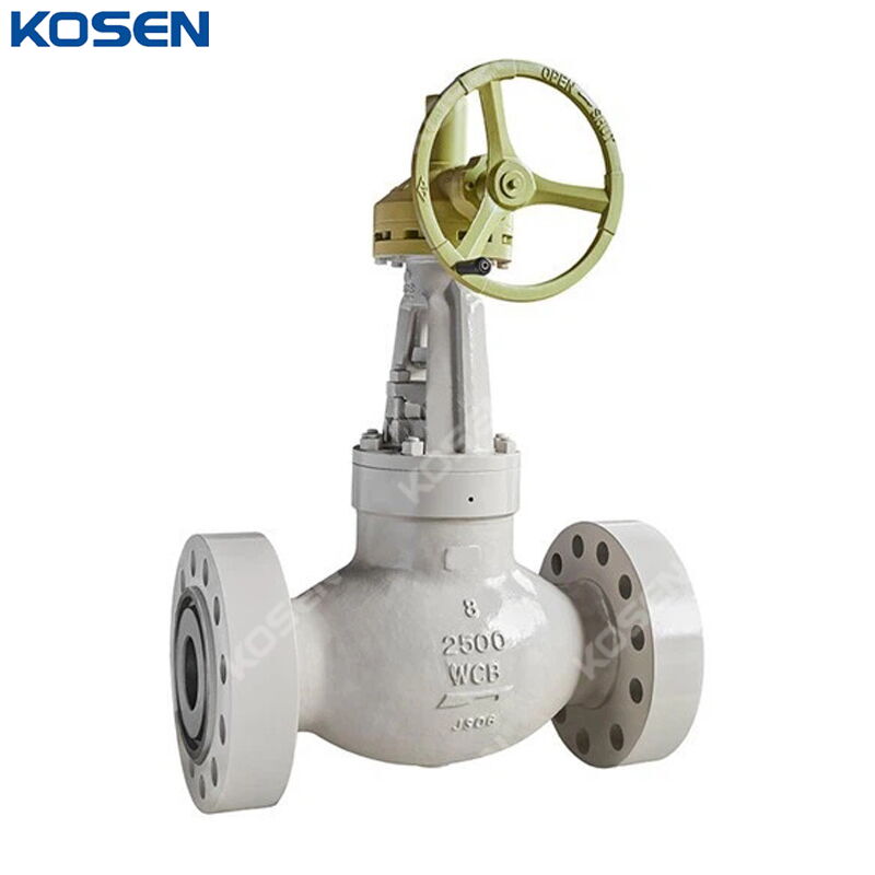 ASME B16.34 PSB Globe Valve, ASTM A216 WCB, 8 Inch, 2500 LB