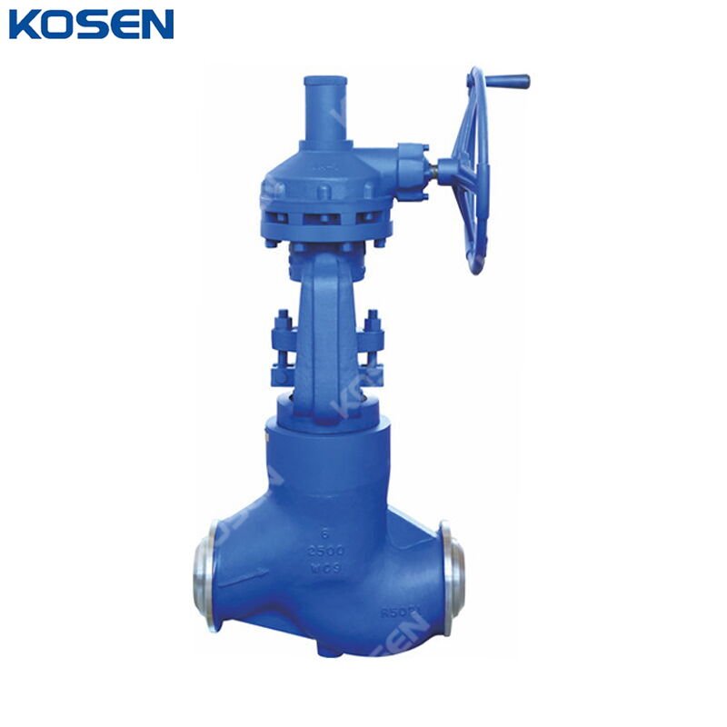 ASTM A217 WC9 Globe Valve, ASME B16.34, 6 Inch, CL2500, PSB