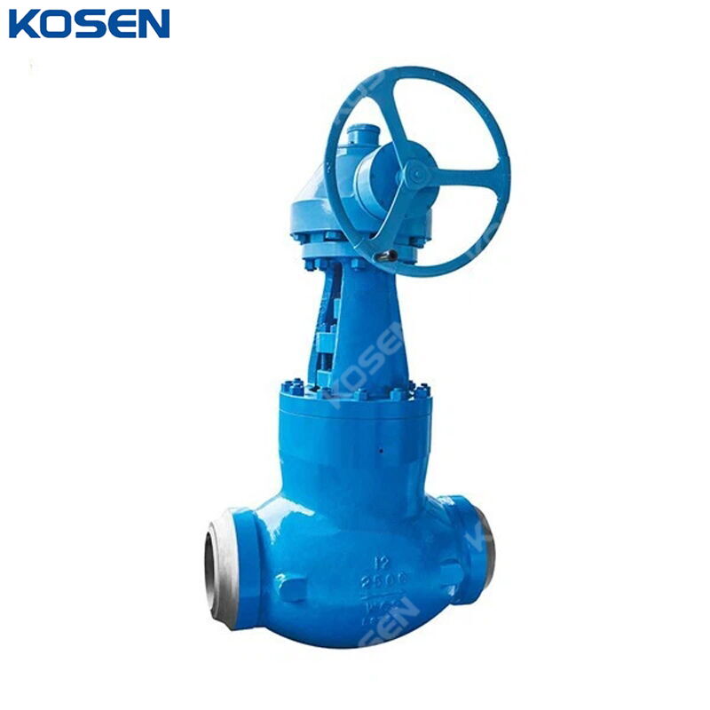 BS 1873 PSB Globe Valve, ASTM A217 WC9, 12 Inch, 2500 LB, BW