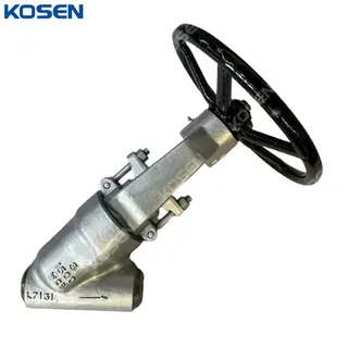 ASTM A216 WCB Y Globe Valve, BS 1873, 3 IN, CL1500, PSB, BW