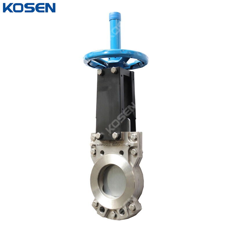 ASTM A351 CF8 Knife Gate Valve, DN100, PN10, 4 Inch, Wafer