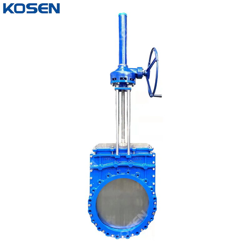 DN500 Knife Gate Valve, Ductile Iron, GGG40, Bidirectional