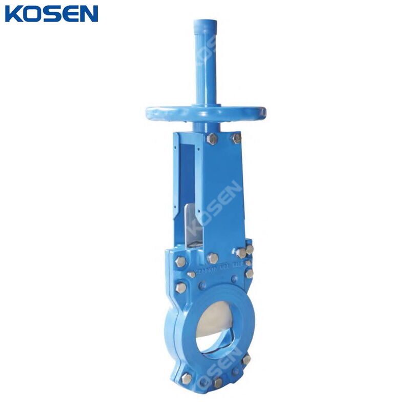 GGG40 Knife Gate Valve, DN50, PN10, Bidirectional, Wafer Ends