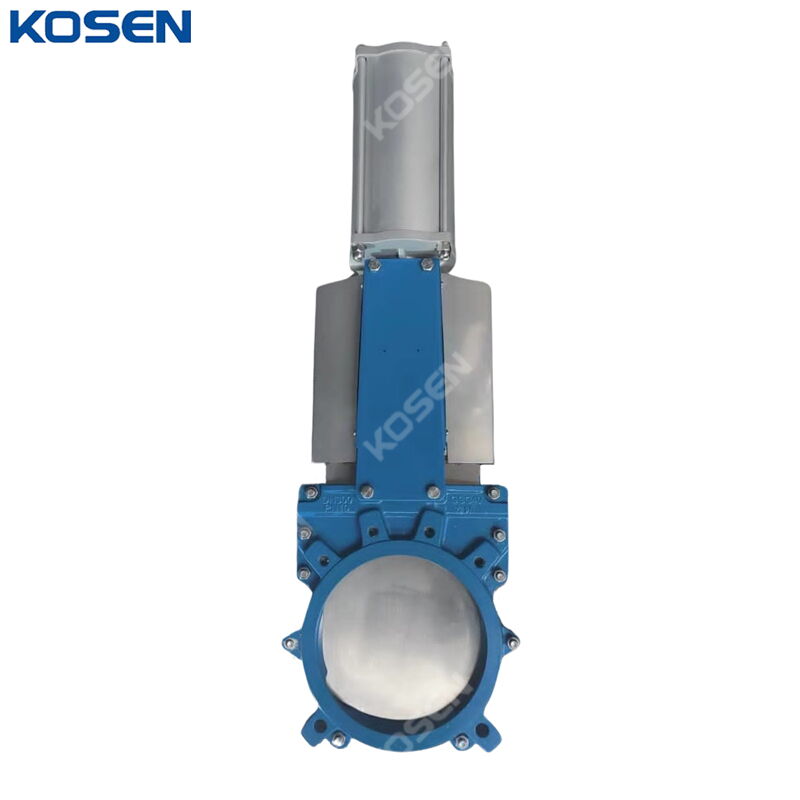 GGG40 Knife Gate Valves, DN300, PN10, 12 Inch, Pneumatic