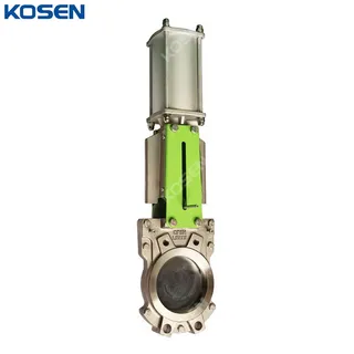 ASTM A351 CF8M Knife Gate Valves, 6 Inch, 150 LB, Pneumatic