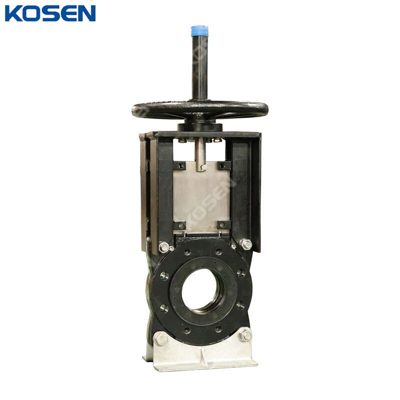 Ductile Iron Slurry Knife Gate Valve, GGG40, DN150, PN10