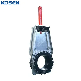 Hydraulic Actuated Knife Gate Valve, GGG40, 20 Inch, CL150