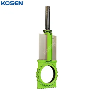 Hydraulic Slurry Knife Gate Valve, DI, GGG40, 24 IN, 150 LB