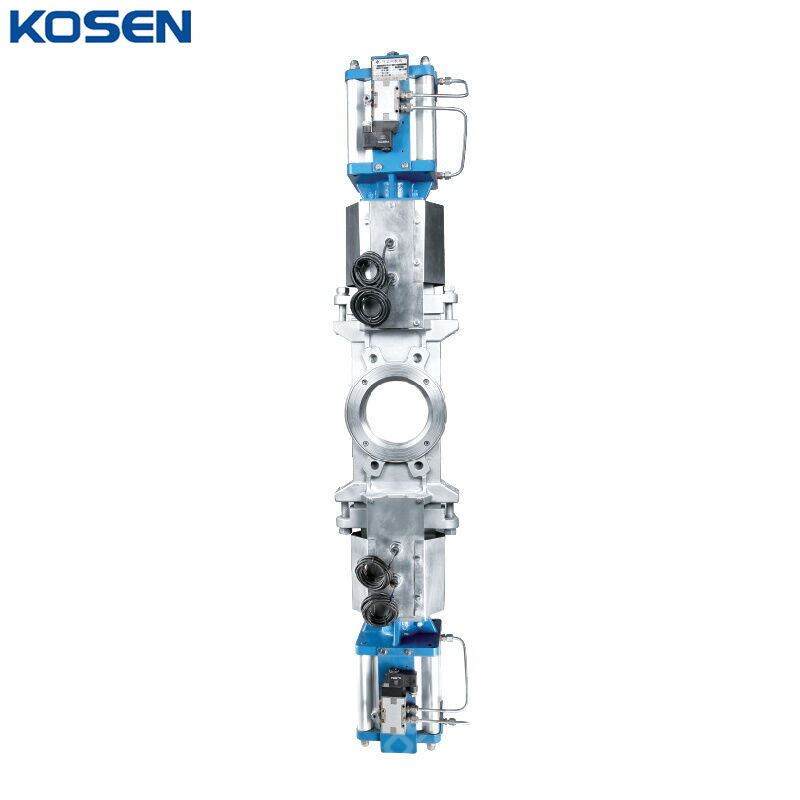 Pneumatic Actuated Knife Gate Valves, A351 CF8M, DN50, PN10
