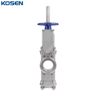 PTFE Seated Knife Gate Valve, A351 CF8M, DN50, PN10, 2 Inch