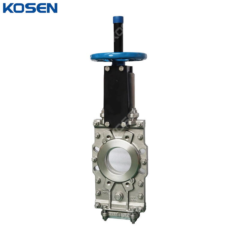 Through Conduit Knife Gate Valve, ASTM A351 CF8, DN100, PN10