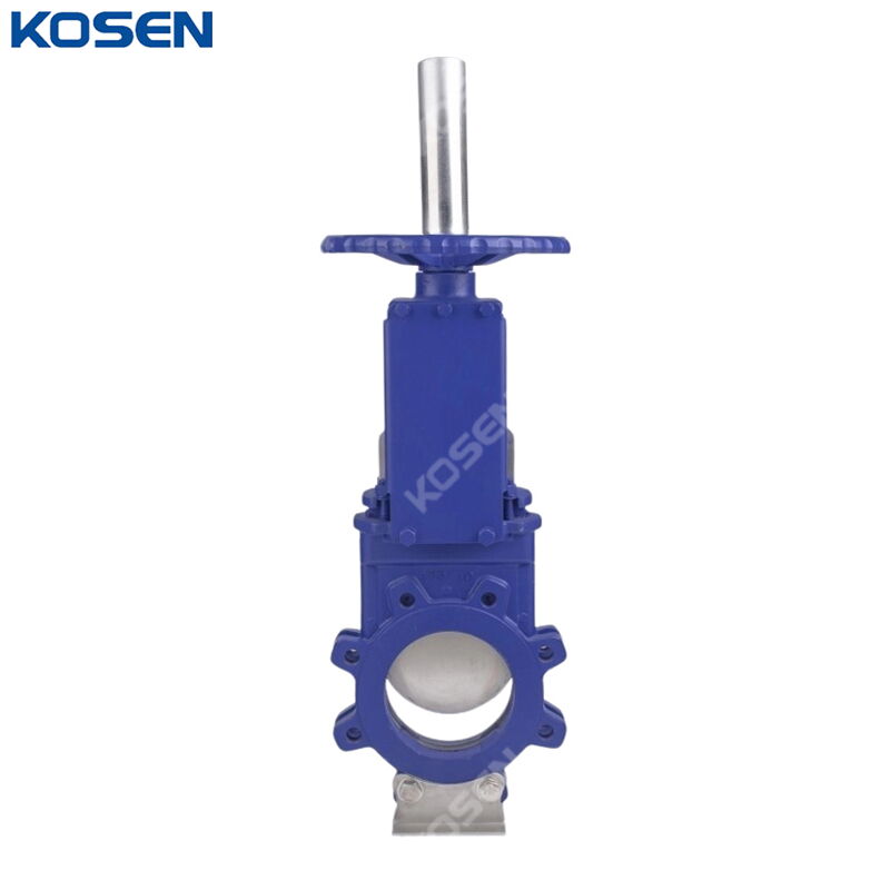 ASTM A216 WCB Knife Gate Valve, Carbon Steel, DN80, PN10, RS