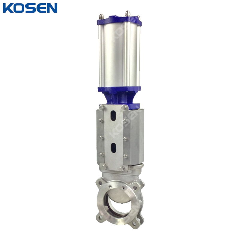 ASTM A351 CF8M Knife Gate Valve, 2 IN, CL150, Unidirectional