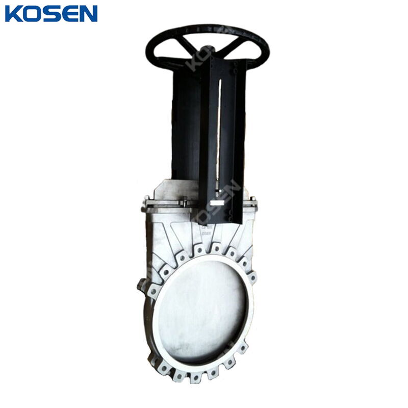 ASTM A351 CF8M Knife Gate Valve, DN600, PN10, Unidirectional