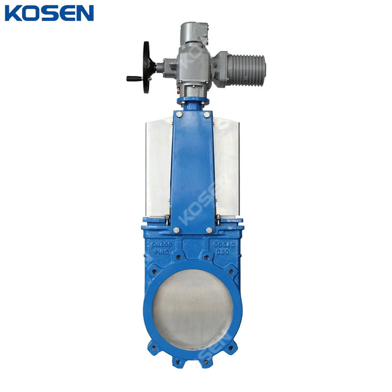 Electric Actuated Knife Gate Valves, GGG40, DN300, PN10, Lug
