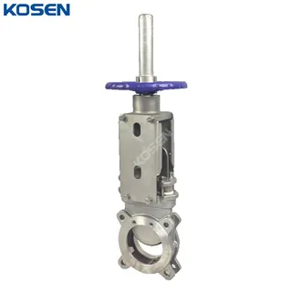 Rising Stem Knife Gate Valves, ASTM A351 CF8, PN10, Lug Ends