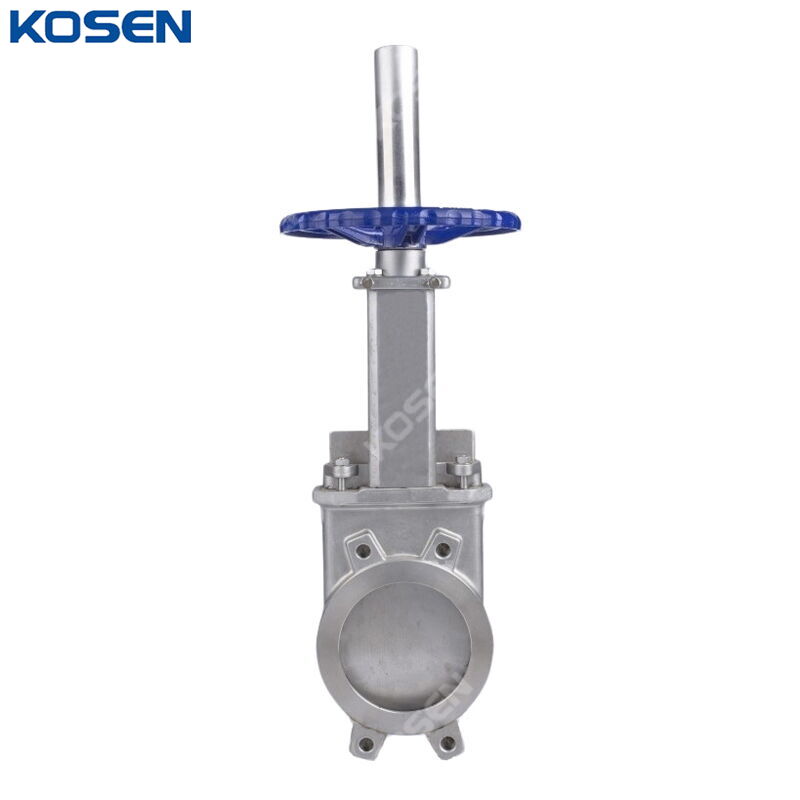 Rising Stem Knife Gate Valve, A351 CF8M, DN100, PN10, 4 Inch
