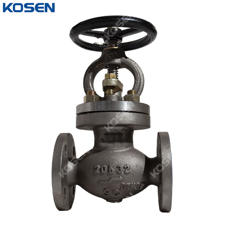 JIS F7313 Marine Globe Valve, JIS SC480, 32A, 20K, 1-1/4 IN