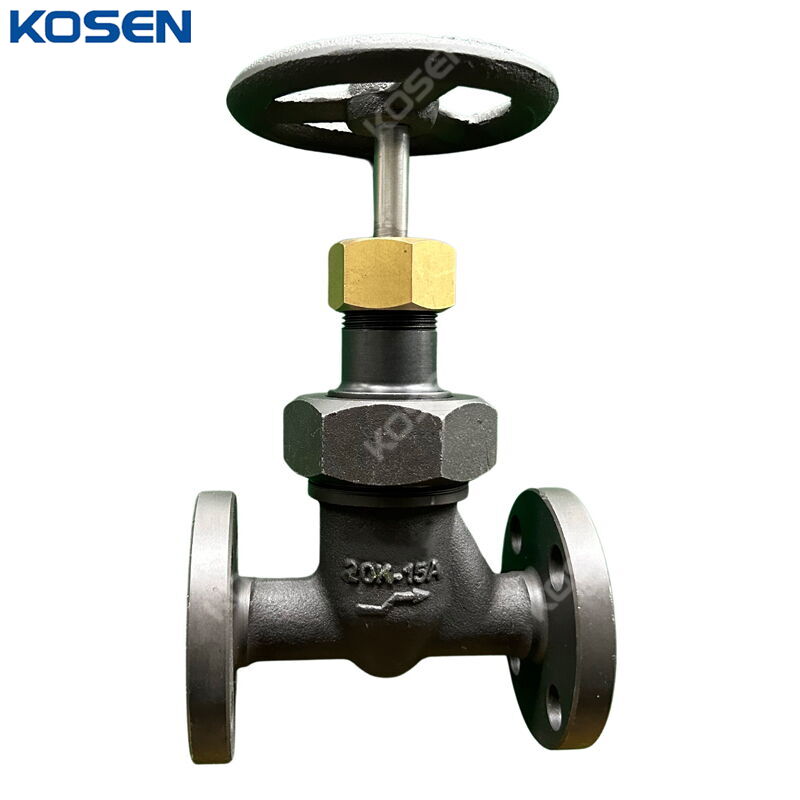 JIS F7421 Marine Globe Valve, SF440, S25C, 20K, 15A, Flanged