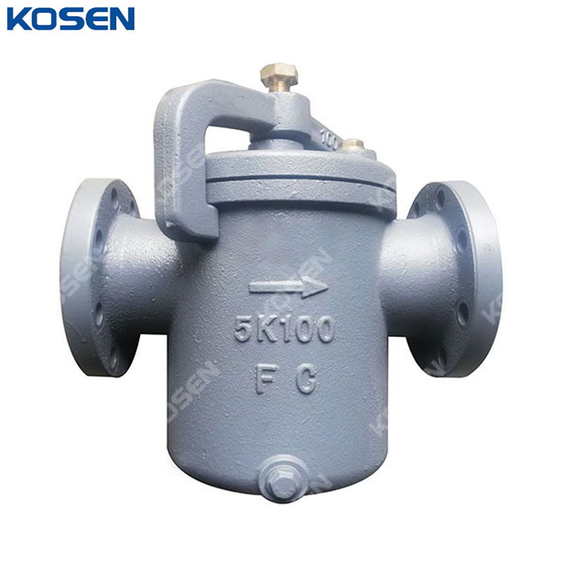 JIS F7121 Can Water Strainer, JIS FC200, 100A, 5K, 4 IN, FF